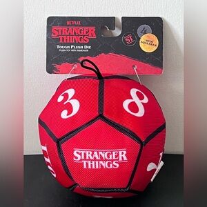 Stranger Things Red Tough Plush Dog Toy